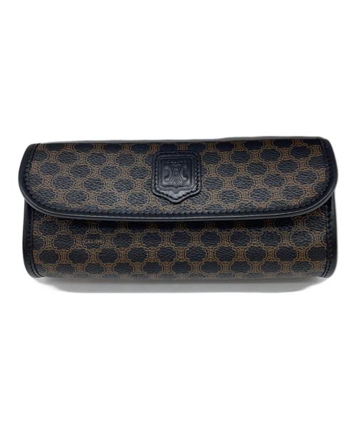 CELINE（セリーヌ）CELINE (セリーヌ) ポーチ ブラウンの古着・服飾アイテム
