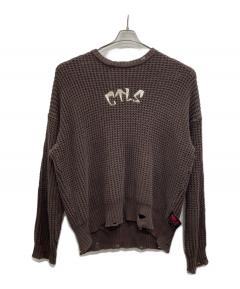 中古・古着通販】CVTVLIST (カタリスト) クラッシュ加工 バックロゴ 