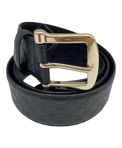 GUCCI（グッチ）GUCCI (グッチ) ベルト ブラックの古着・服飾アイテム