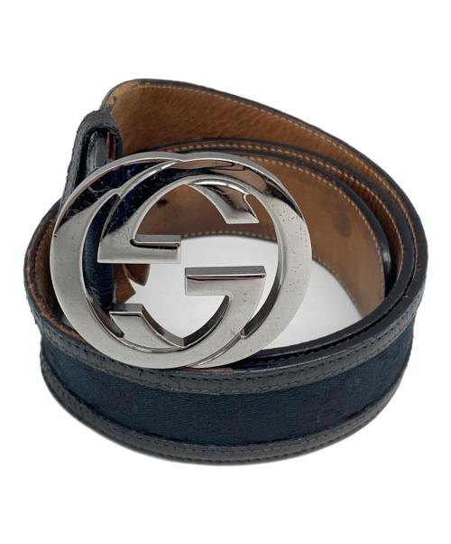 GUCCI（グッチ）GUCCI (グッチ) ベルト ブラックの古着・服飾アイテム