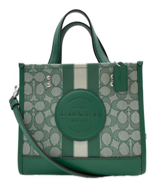 COACH（コーチ）COACH (コーチ) 2WAYバッグ グリーンの古着・服飾アイテム