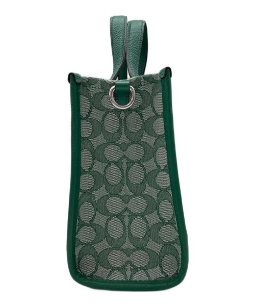 COACH（コーチ）COACH (コーチ) 2WAYバッグ グリーンの古着・服飾アイテム