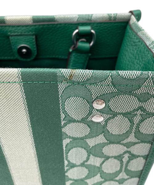 COACH（コーチ）COACH (コーチ) 2WAYバッグ グリーンの古着・服飾アイテム