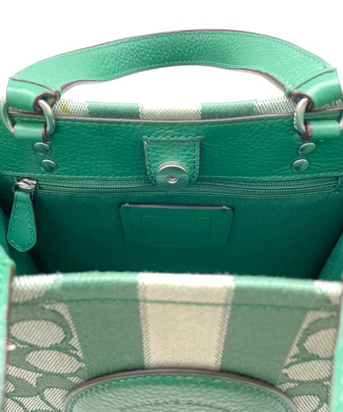 COACH（コーチ）COACH (コーチ) 2WAYバッグ グリーンの古着・服飾アイテム