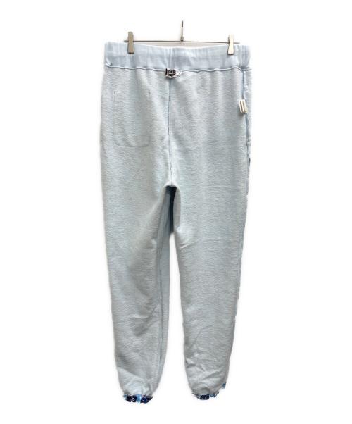 A BATHING APE（ア ベイシング エイプ）A BATHING APE (ア ベイシング エイプ) ABC CAMO SWEAT PANT ブルー サイズ:2XLの古着・服飾アイテム