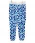 A BATHING APE（ア ベイシング エイプ）の古着「ABC CAMO SWEAT PANT」｜ブルー