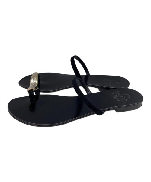 il Sandalo of Capri（イル・サンダロ・オブ・カプリ）il Sandalo of Capri (イル・サンダロ・オブ・カプリ) サンダル ブラック サイズ:37の古着・服飾アイテム