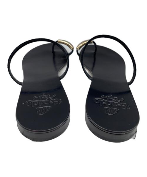 il Sandalo of Capri（イル・サンダロ・オブ・カプリ）il Sandalo of Capri (イル・サンダロ・オブ・カプリ) サンダル ブラック サイズ:37の古着・服飾アイテム