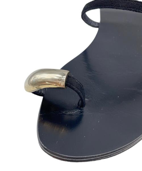 il Sandalo of Capri（イル・サンダロ・オブ・カプリ）il Sandalo of Capri (イル・サンダロ・オブ・カプリ) サンダル ブラック サイズ:37の古着・服飾アイテム