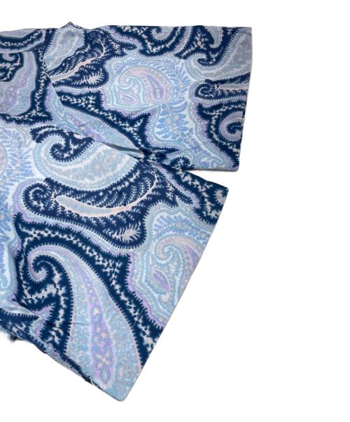 ETRO（エトロ）ETRO (エトロ) 半袖シャツ ブルー サイズ:40の古着・服飾アイテム