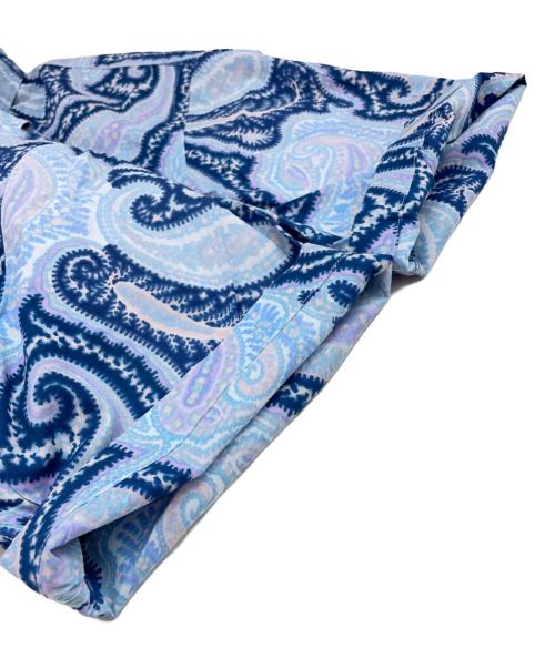 ETRO（エトロ）ETRO (エトロ) 半袖シャツ ブルー サイズ:40の古着・服飾アイテム