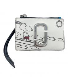 MARC JACOBS×SNOOPY（マークジェイコブズ×スヌーピー）の古着「コインケース」｜ホワイト×ブルー