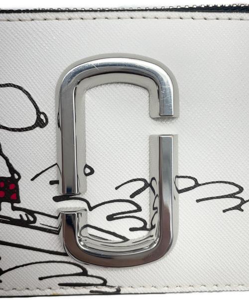 MARC JACOBS（マークジェイコブズ）MARC JACOBS (マークジェイコブス) SNOOPY (スヌーピー) コインケース ホワイト×ブルーの古着・服飾アイテム