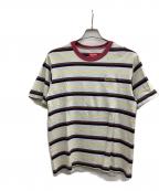 SUPREMEシュプリーム）の古着「ボーダーTシャツ」｜グレー