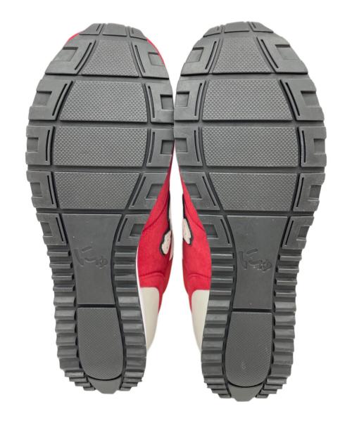 Sangacio（サンガッチョ）Sangacio (サンガッチョ) ローカットスニーカー カーマインレッド サイズ:28の古着・服飾アイテム