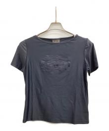 FENDI JEANS（フェンディ ジーンズ）の古着「半袖カットソー」｜ネイビー