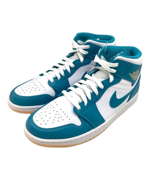 NIKE（ナイキ）NIKE (ナイキ) Air Jordan 1 Mid ホワイト×ブルー サイズ:9.5の古着・服飾アイテム