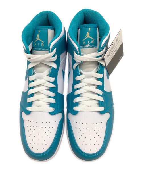 NIKE（ナイキ）NIKE (ナイキ) Air Jordan 1 Mid ホワイト×ブルー サイズ:9.5の古着・服飾アイテム