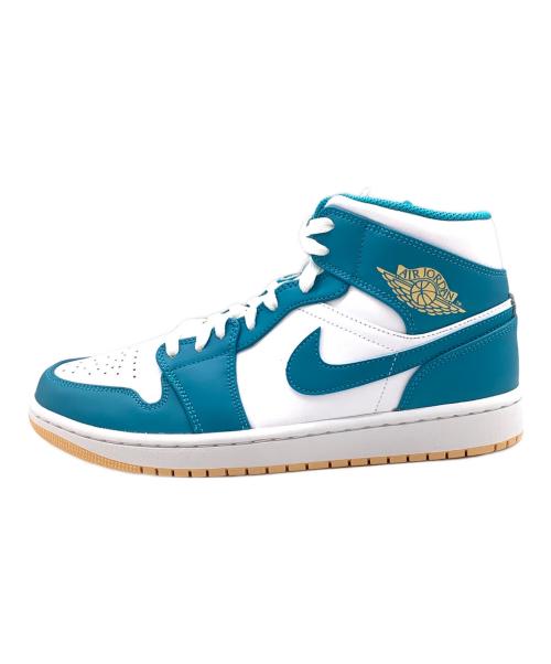 NIKE（ナイキ）NIKE (ナイキ) Air Jordan 1 Mid ホワイト×ブルー サイズ:9.5の古着・服飾アイテム