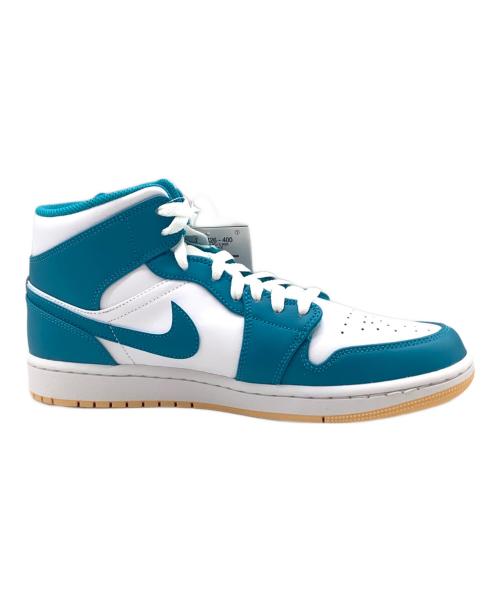 NIKE（ナイキ）NIKE (ナイキ) Air Jordan 1 Mid ホワイト×ブルー サイズ:9.5の古着・服飾アイテム