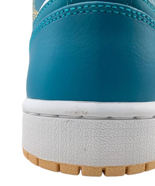NIKE（ナイキ）NIKE (ナイキ) Air Jordan 1 Mid ホワイト×ブルー サイズ:9.5の古着・服飾アイテム