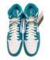 NIKE (ナイキ) Air Jordan 1 Mid ホワイト×ブルー サイズ:9.5：12000円
