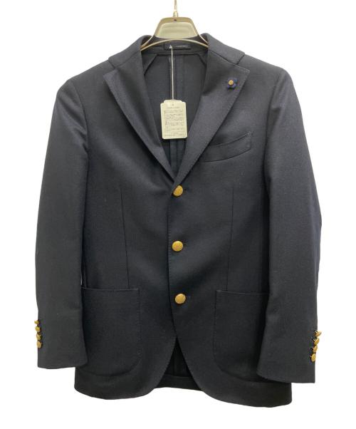 LARDINI（ラルディーニ）LARDINI (ラルディーニ) テーラードジャケット ネイビー サイズ:42の古着・服飾アイテム