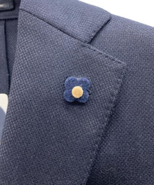 LARDINI（ラルディーニ）LARDINI (ラルディーニ) テーラードジャケット ネイビー サイズ:42の古着・服飾アイテム