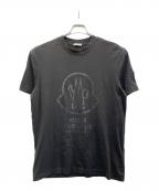 MONCLERモンクレール）の古着「半袖カットソー」｜ブラック