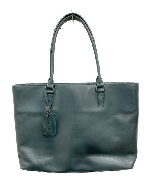 MOTHERHOUSE（マザーハウス）MOTHERHOUSE (マザーハウス) トートバッグ グリーンの古着・服飾アイテム