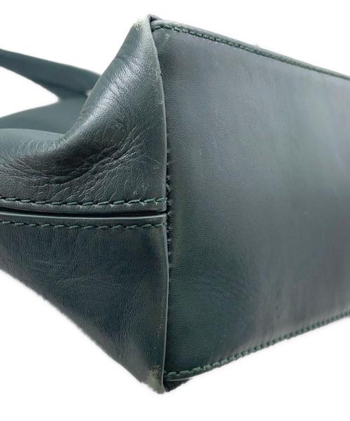 MOTHERHOUSE（マザーハウス）MOTHERHOUSE (マザーハウス) トートバッグ グリーンの古着・服飾アイテム