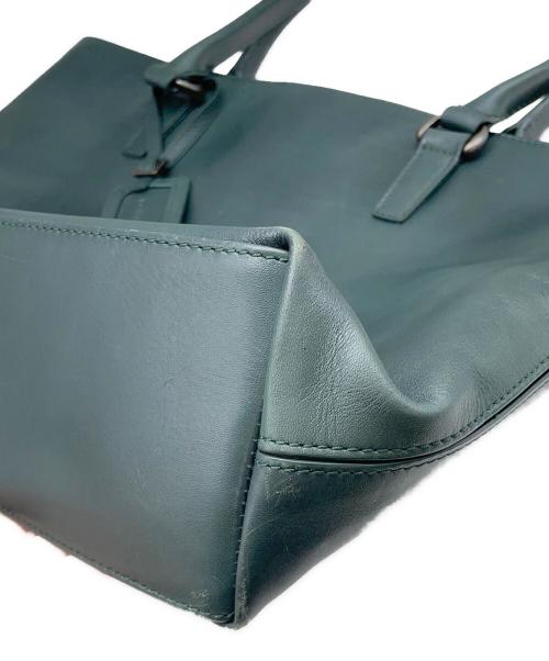 MOTHERHOUSE（マザーハウス）MOTHERHOUSE (マザーハウス) トートバッグ グリーンの古着・服飾アイテム