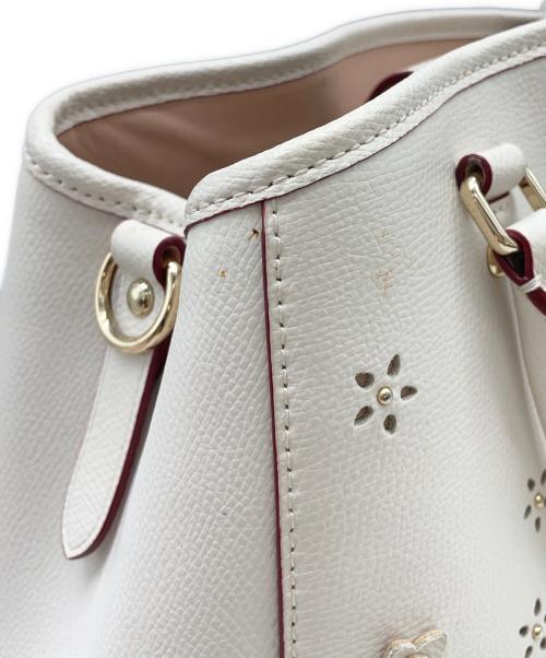 COACH（コーチ）COACH (コーチ) 2WAYバッグ ホワイトの古着・服飾アイテム