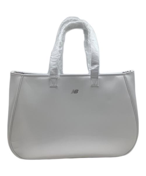 NEW BALANCE（ニューバランス）NEW BALANCE (ニューバランス) ボストンバッグ ホワイトの古着・服飾アイテム