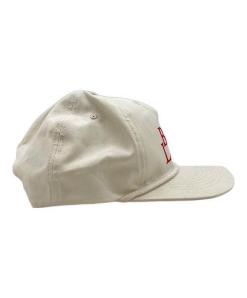 TATTOO YAMADA STUDIO（タトゥースタジオヤマダ）TATTOO YAMADA STUDIO (タトゥースタジオヤマダ) キャップ ホワイト×レッドの古着・服飾アイテム