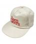 TATTOO YAMADA STUDIO（タトゥースタジオヤマダ）の古着「キャップ」｜ホワイト×レッド