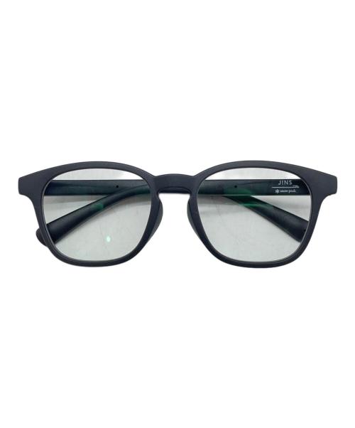 JIN'S（ジンズ）JIN'S (ジンズ) Snow peak (スノーピーク) 眼鏡 ブラックの古着・服飾アイテム