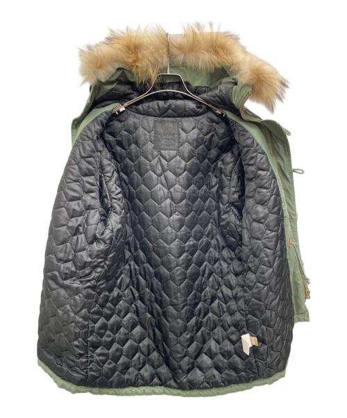 stussy（ステューシー）stussy (ステューシー) N-3Bタイプフライトジャケット カーキ サイズ:Lの古着・服飾アイテム