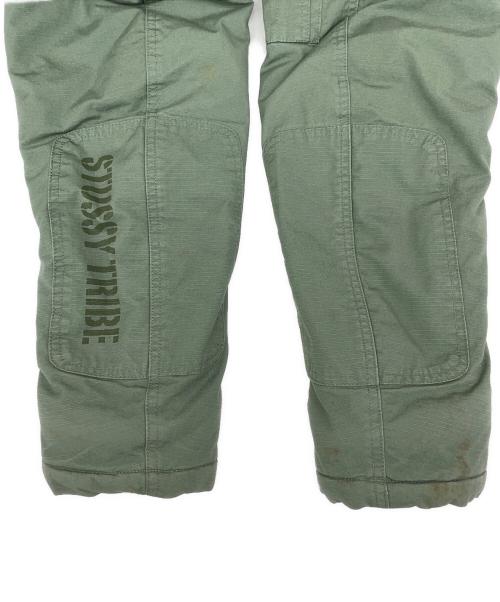 stussy（ステューシー）stussy (ステューシー) N-3Bタイプフライトジャケット カーキ サイズ:Lの古着・服飾アイテム