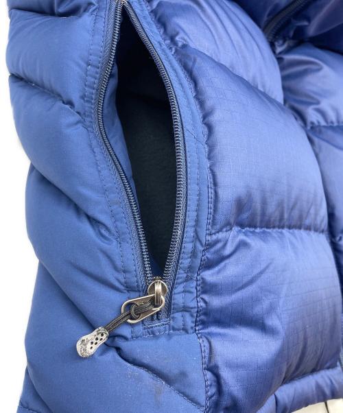 Patagonia（パタゴニア）Patagonia (パタゴニア) ダウンベスト ブルー サイズ:Mの古着・服飾アイテム