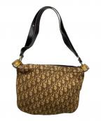 Christian Diorクリスチャン ディオール）の古着「ショルダーバッグ」｜ベージュ×ブラウン