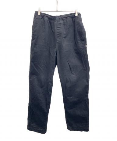 中古・古着通販】stussy (ステューシー) BRUSHED BEACH PANT ブラック