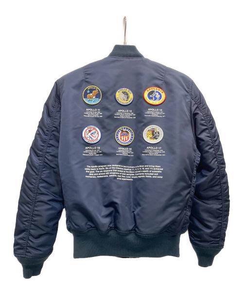 ALPHA INDUSTRIES（アルファインダストリーズ）ALPHA INDUSTRIES (アルファインダストリーズ) MA-1ジャケット ネイビー サイズ:Sの古着・服飾アイテム