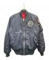 ALPHA INDUSTRIES（アルファインダストリーズ）の古着「MA-1ジャケット」｜ネイビー
