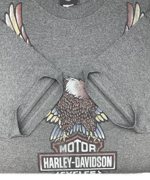 HARLEY-DAVIDSON（ハーレーダビッドソン）HARLEY-DAVIDSON (ハーレーダビッドソン) 半袖カットソー グレー サイズ:XLの古着・服飾アイテム