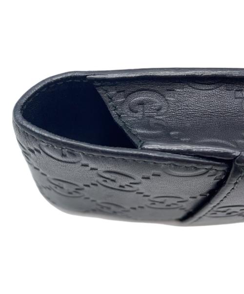 GUCCI（グッチ）GUCCI (グッチ) シガレットケース GG ブラックの古着・服飾アイテム