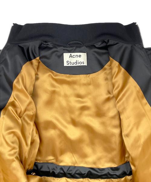 Acne studios（アクネ ストゥディオズ）Acne studios (アクネ ストゥディオス) ボンバージャケット ブラック サイズ:36の古着・服飾アイテム