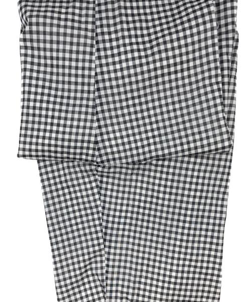 tricot COMME des GARCONS（トリココムデギャルソン）tricot COMME des GARCONS (トリココムデギャルソン) チェックパンツ ブラック サイズ:不明の古着・服飾アイテム