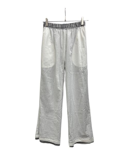 tricot COMME des GARCONS（トリココムデギャルソン）tricot COMME des GARCONS (トリココムデギャルソン) チェックパンツ ブラック サイズ:不明の古着・服飾アイテム