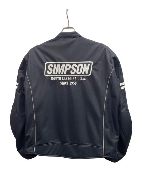 SIMPSON（シンプソン）SIMPSON (シンプソン) バイク用ジャケット ブラック サイズ:LWの古着・服飾アイテム
